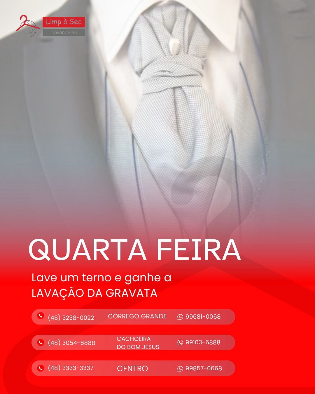 Promoção de Quarta-feira — Ternos